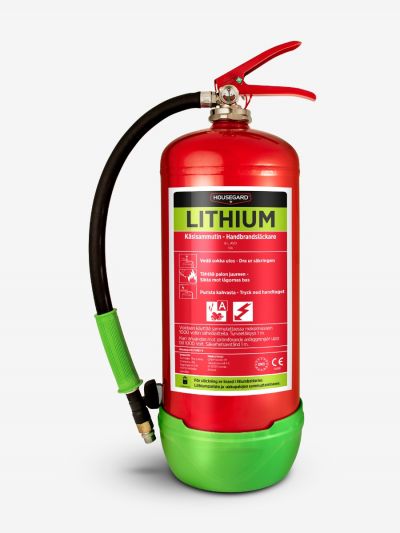 Brandsläckare, 6 liter, AVD, röd, LITHEX6 